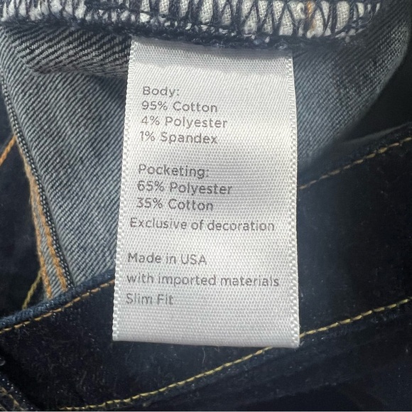 Rag & Bone Dre Jeans Womens 25 Low Rise Slim Dark Wash Stretch Denim - Picture 6 of 13